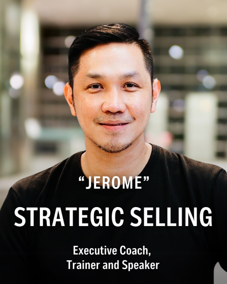 Jerome Tuason, Strategic Selling